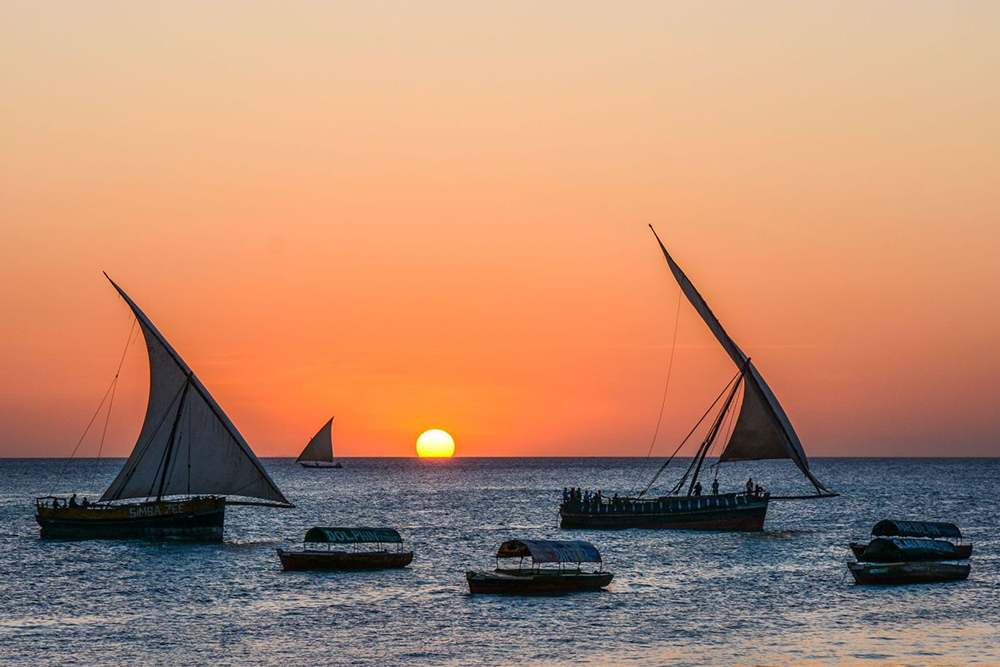 Chole Island Sunset